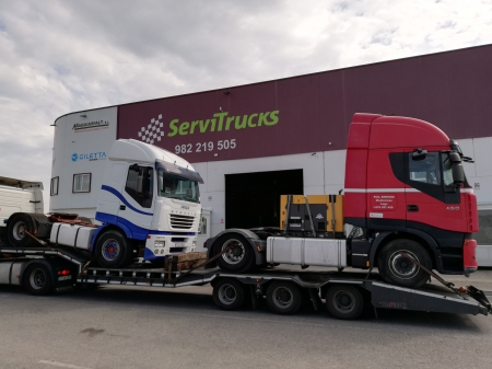 ENTREGAMOS DOS TRACTORAS IVECO STRALIS  Y GENERADOR KIMPOR